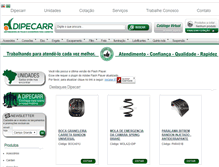 Tablet Screenshot of dipecarr.com.br